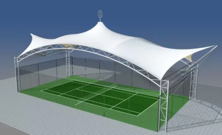 Canopy Membrane Lapangan di Cibubur
